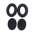 thumbnail image 2 of Tholdsy Almohadillas para los oídos, 2 uds., funda para juegos con cancelación de ruido, repuesto de piezas de reparación para auriculares QC25 Relojes inteligentes Negro, 2 of 6