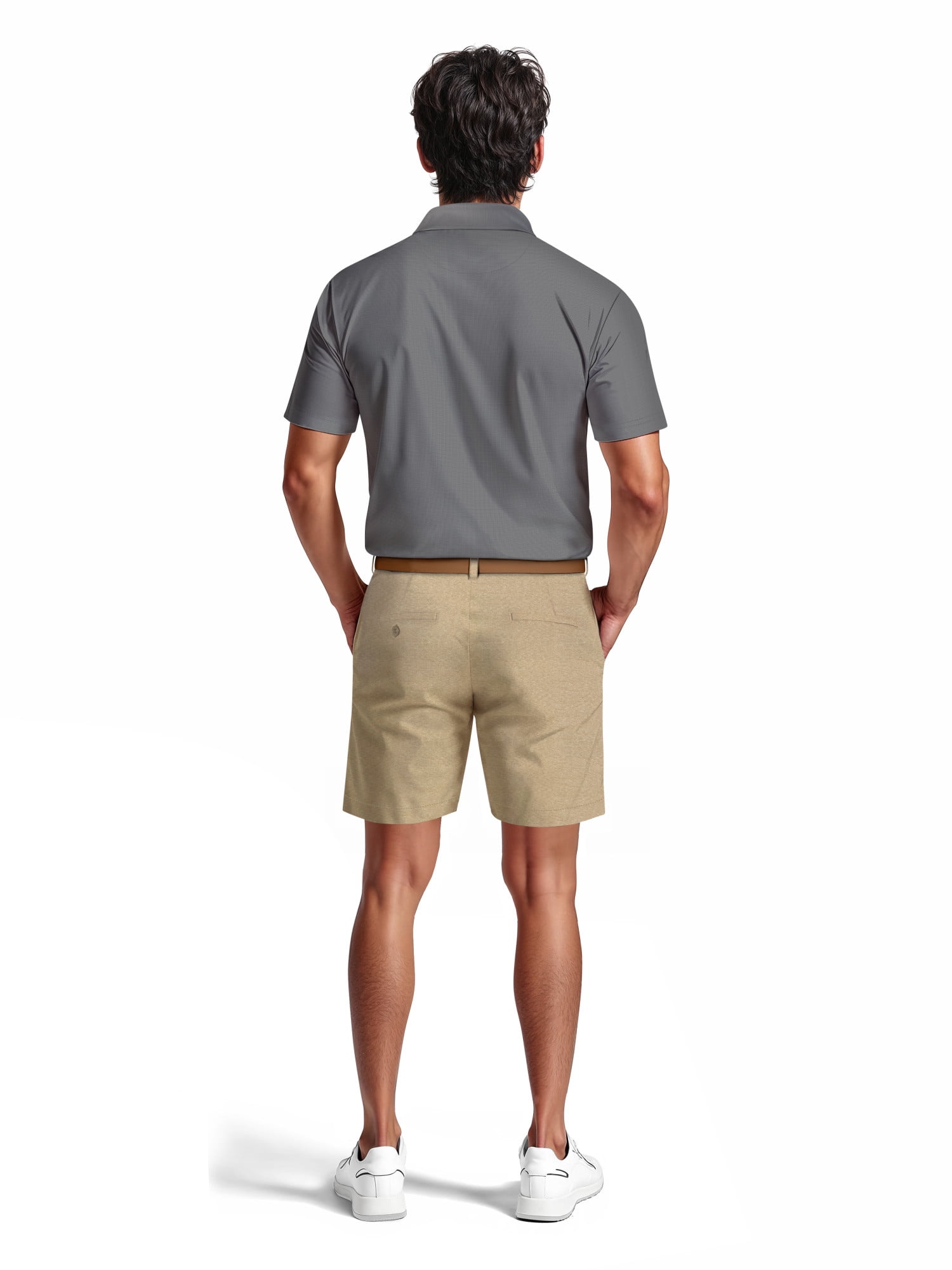 Ben Hogan Men's & Big Men's Stretch Golf Shorts with Active Waistband, 7" & 9" Inseams, Sizes 30-50