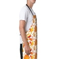 thumbnail image 3 of Pofeuu Autumn Sweater Warmth Print Waterproof Apron with Pockets Adjustable Cooking Aprons Kitchen Bib for Baking Household Cleaning, 3 of 8