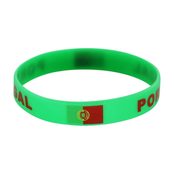 Various Countries Flags Rubber Bracelets, National Flag Silicone Bracelet, Rubber Wristbands Patriotic Decorations Gift