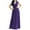 Purple, variant on USSUMA Casual Dresses for Women Summer Dress Sleeveless V Neck Casual Solid Color Maxi Dress Leisure Dresses Lightweight Dress Birthday Up to 45% off Black Dress Size-L