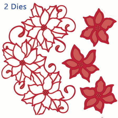 Collection Poinsettia - Festive Collection Poinsettia Cluster