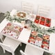 thumbnail image 4 of 4 piezas de artículos para la mesa familiar, decoraciones para fiestas navideñas, adornos de mesa de invierno, suministros para cenas, 4 of 5