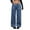 BU2, variant on Women's High Waisted Washed Wide Leg Denim Pants Featuring Bow Detail Comfortable Stretch Fabric For Everyday Casual Streetwear Fashion,BU2,XS