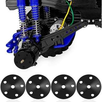 DAGIJIRD 4 Mozzi Ruota In Alluminio Per Auto RC 1/10: Adattatori Da 10mm A 17mm Per Traxxas Maxx (Estensione Larghezza) - 2