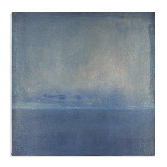 Stupell Industries Contemporary Blue Abstract Landscape Canvas Art, 24 x 24, by Tim O'Toole