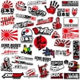 thumbnail image 1 of 40 Piezas Pegatina JDM Estilo Japonés Emblemas Pegatinas Calcomania Moto Coche Monopatín Para Honda Civic Fit City HRV Líder ADV Biz Dream CRV Miniatura 160 Jazz PCX Bros Yamaha psr sx900 R3 Fazer 250 huangjie unisex, 1 of 2