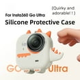 thumbnail image 2 of Silicone Protective Case for Insta360 Go Ultra Camera Silicone Case Cartoon Camera Protective Casewith Lanyard, 2 of 7