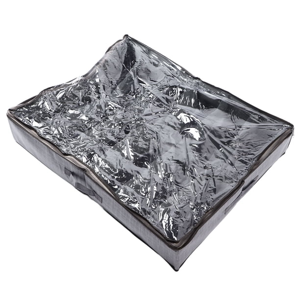 Organizador De Zapatos Debajo De La Cama, Caja De Almacenamiento Debajo De La Cama Multiusos 12 Compartimentos Resistente A Prueba De Polvo Para Calcetines Para Ropa Interior