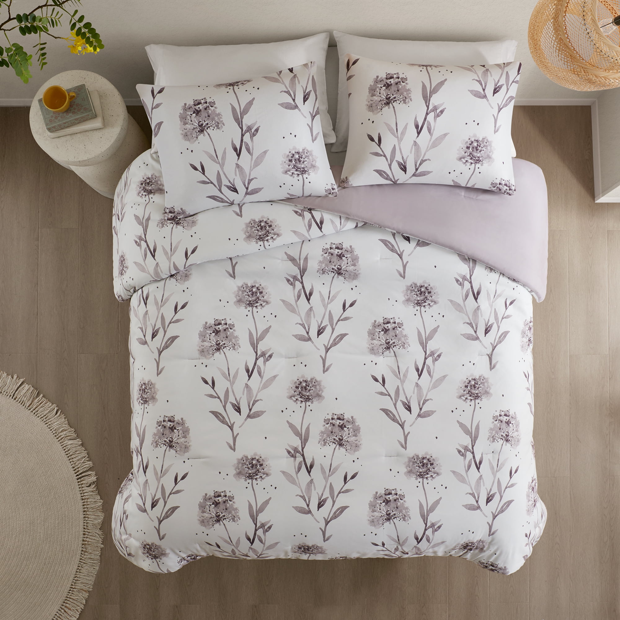 Beautyrest Reversible 3pc Comforter Set + Bonus Duffle Storage Bag