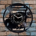 thumbnail image 2 of Coffee Vinyl Record Wall Clock Nature Decoration 12 inch Wall Clock Coffee Beans Art Birthday Gift For Her Beverage Wall Art Nature Wall Clock Modern Coffee Beans Vinyl Clock Xmas Gift For Man, 2 of 9
