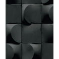 thumbnail image 2 of Anthracite 3D Blocks Geometric Wallpaper R8073, 2 of 3