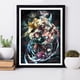 thumbnail image 2 of Juego de Pintura de Diamante ZHAOCHENG Demon Slayer Anime 5D 30x40cm, 2 of 5