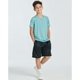 thumbnail image 6 of Real Essentials 5 Pack: Boys' Athletic Basketball Shorts with Pockets - Youth Activewear (Ages 4-18), 6 of 7