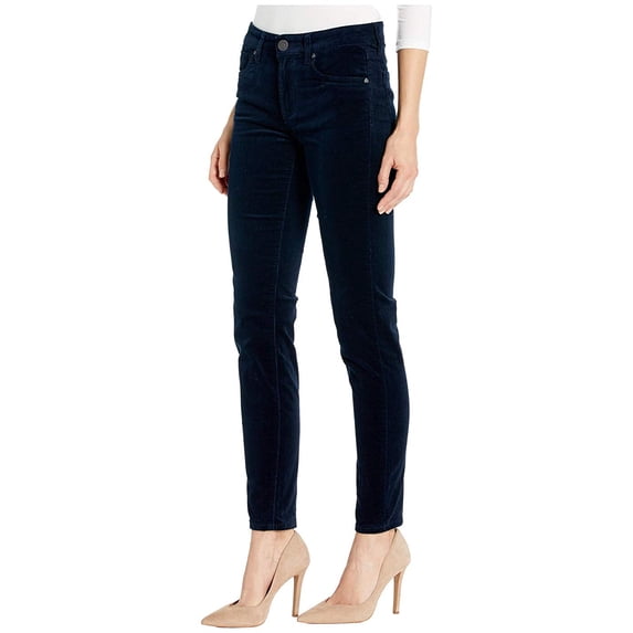 KUT from the Kloth Diana Skinny Corduroy Navy