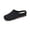 Black, variant on Women's Perforated Backless Mules, 2026 Women's Mesh Textured Flat Sandals, Summer Slip On Closed Toe Slide Sandals, Fashionable & Comfortable Slippers for Women, Black 8