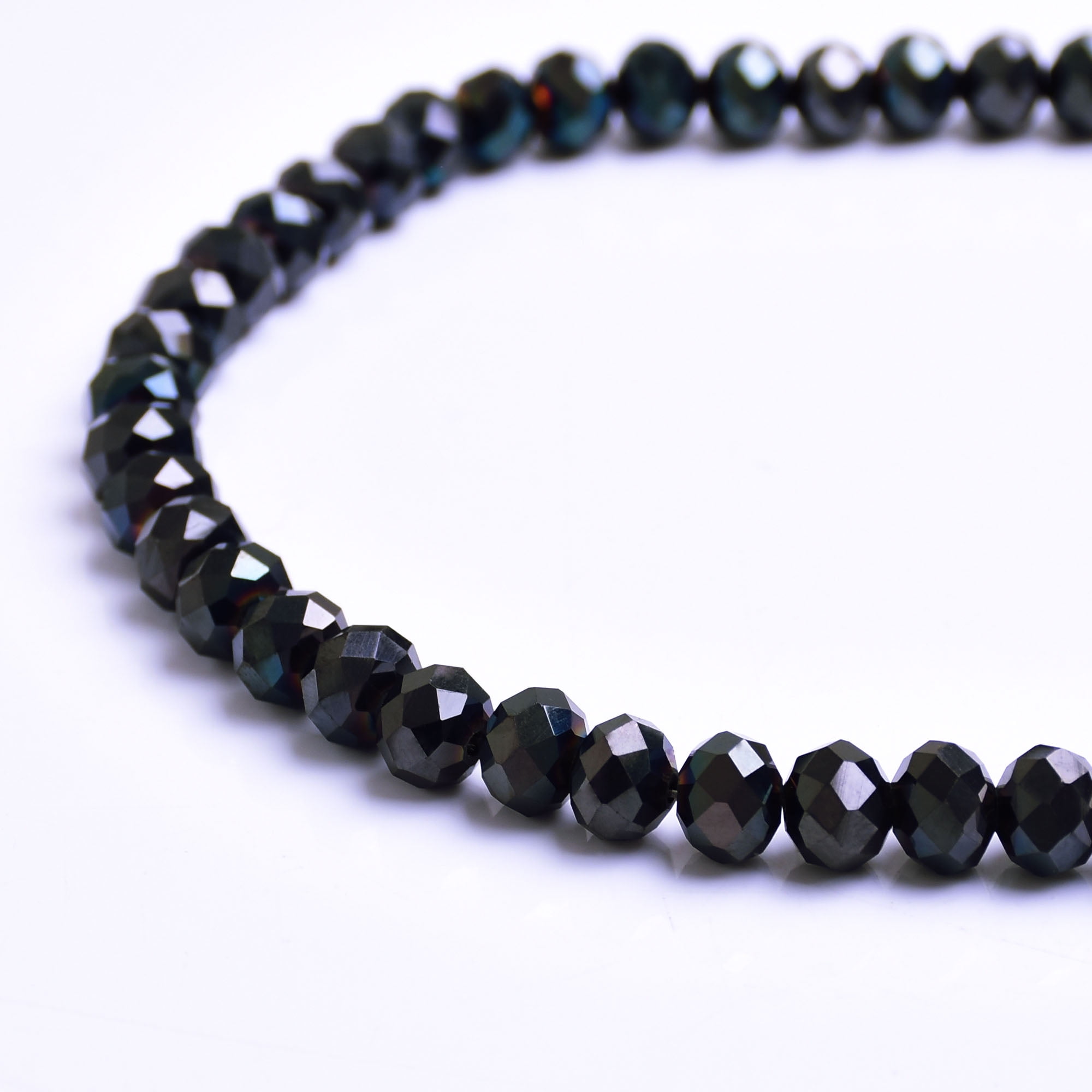 vinyl beads bracelet beads stretchy bracelets jewelry making beads 6mm vinyl Heishi beads Orange/Teal stripe