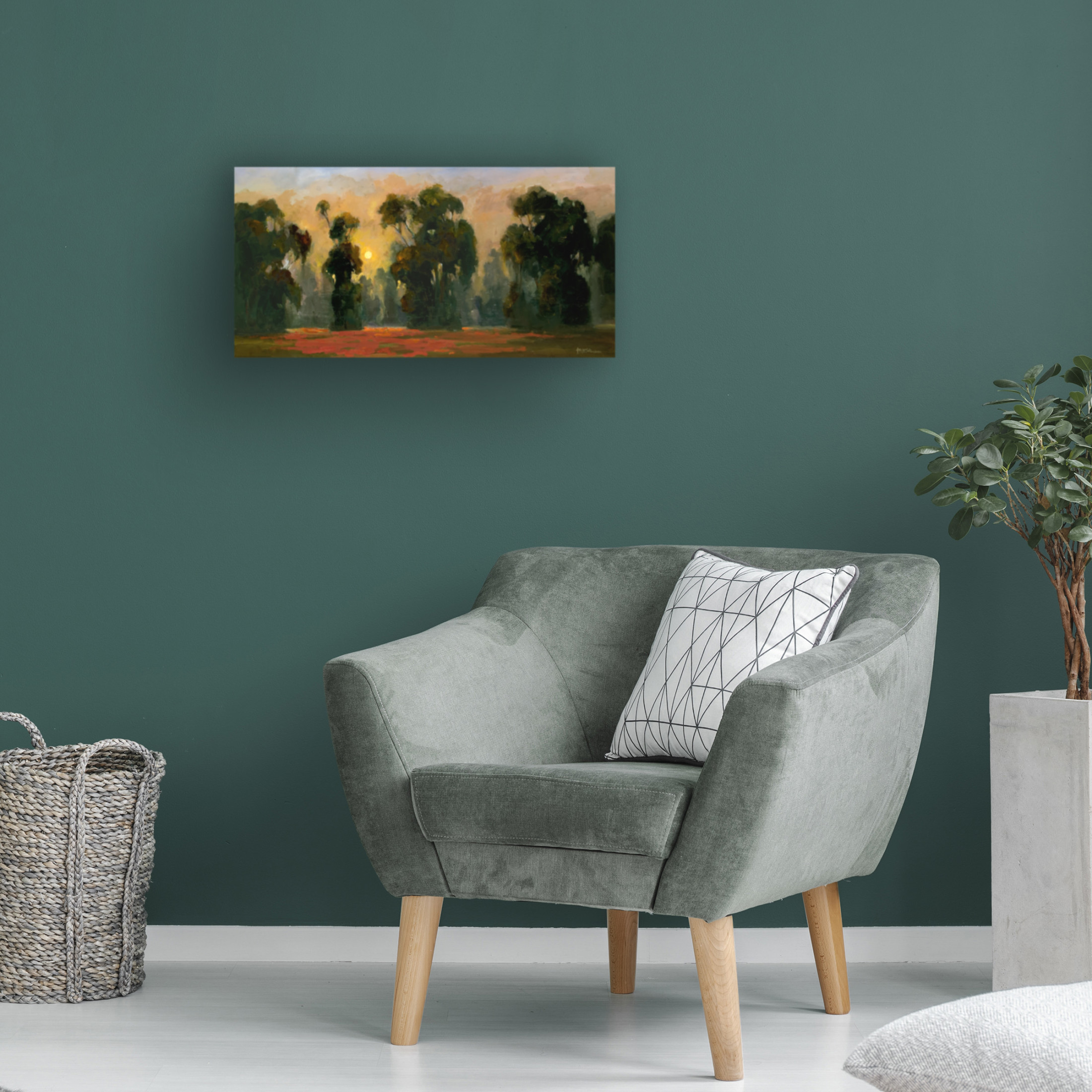 Trademark Fine Art Allayn Stevens Sun Glint I Canvas Wall Art