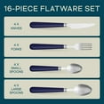 thumbnail image 7 of Gibson Home Sensations II 16 Pieces Flatware Set with Wire Caddy, 7 of 7