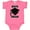 Hot Pink, variant on Inktastic NICU Graduate Girls Girls Baby Bodysuit