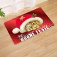 thumbnail image 2 of Christmas Bath Rug Fashion Decorative Absorbent Non-slip Shower Rug Bath Mat, 2 of 6