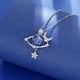 thumbnail image 3 of Collar de estrella del universo para hija, nieta, estrella, luna, planeta circundante, collar de estrella, joyería, regalo para mujeres y niñas, 3 of 9