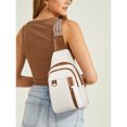 thumbnail image 7 of GAEKEAO Sling Bag for Women Crossbody Bags Fanny Pack Vegan Leather Chest Bag Travel Shoulder Belt Purse Backpack Gifts, 7 of 7
