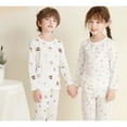 thumbnail image 2 of Conjunto de pijama de manga larga para niño y bebé, ropa de dormir suave de dibujos animados, dinosaurio, Navidad, primavera y otoño, 2 of 4
