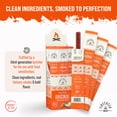 thumbnail image 4 of FireCreek Snacks Original Smoked Beef and Pork Meat Sticks, Gluten Free, High Protein Snack (Box of 20 - 1oz Ea), 4 of 8