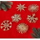thumbnail image 4 of Estrella De Paja El Árbol De Navidad, Juego De 24 Estrellas De Paja Festivas - Colgante De Paja Natural Para Decoraciones Para Árboles De Navidad, Decoraciones Navideñas - Con Una Hermosa, 4 of 4