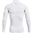 thumbnail image 5 of Camisa de compresión Under Armour ColdGear para hombre, XL, blanca y negra, 5 of 5