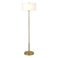 thumbnail image 1 of Henn&Hart 16"W Lampadaire Moderne en Métal Finition Laiton Brossé, 1 of 7