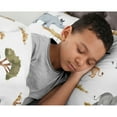thumbnail image 4 of Sweet Jojo Designs Jungle Twin Bed Comforter Bedding Set, 4 of 6