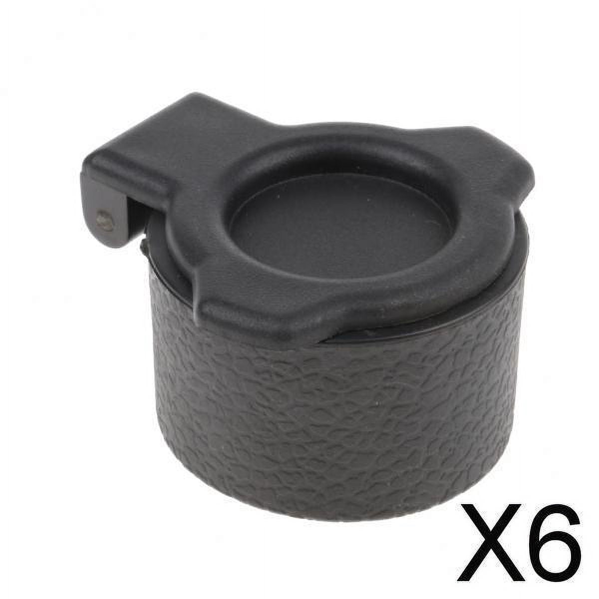 Tapa Abatible Para Lente De Mira Telescópica - Cubierta De Protección Amarilla Transparente, Tamaños De 30 A 69 Mm, Para Airsoft Y Rifles