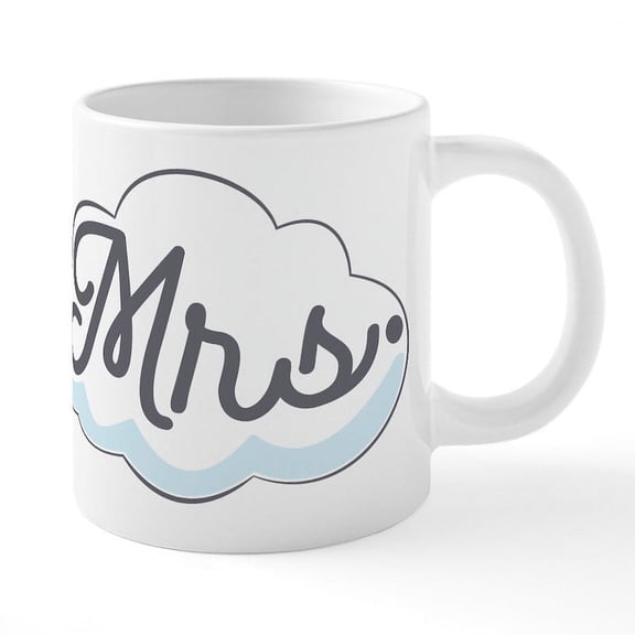 CafePress - Mrs. - 20 Oz White Ceramic Mega Mug