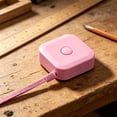 thumbnail image 3 of 1.5M/60Inch Retractable Tape Measure, 1.69X1.69X0.51" Square Measuring Tape for Body with Lanyard, Pocket Tape Ruler with Push Button, Portable Measuring Ruler, Cloth Sewing Measurement Tool, 3 of 5