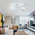 thumbnail image 4 of Adjustable Appearance Shape Light Fixture, Long Lasting 6-Arms Flower Shape Ceiling Lamp with 5400 LM Brightness, Best Lighting Decoration for Kitchen, Dining Room, Study Room, 4 of 5