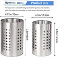 thumbnail image 5 of Dvkptbk kitchen organizer 2 Stainless Steel Kitchen Utensil Kitchen Utensil Organizer and Kitchen Spoon Drying Organizer Household Appliance, 5 of 5
