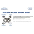 thumbnail image 3 of Part Synergy Replacement for Audi S5 2008-2011 GCX Plain 1-Piece Front Brake Rotor High Carbon Iron, 3 of 4