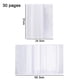thumbnail image 2 of Carpetas de plástico transparente tipo carpeta de expansión para proyectos de archivos, funda de papel transparente para documentos de oficina, 30 páginas, 2 of 5