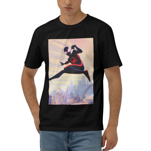 Spider-Man Men's 170g Combed Cotton Short Sleeve T-Shirt