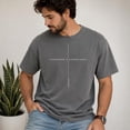thumbnail image 2 of Teeso Fatherhood Is Kingdom Work Shirt, Proverbs 22:6 Christian Dad Tee, Faith Based Fathers Day Gift, Minimalist Bible Verse T-Shirt, Navy XL, 2 of 5