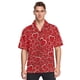 thumbnail image 5 of Camisa hawaiana de playa para hombre, con estampado 3D, holgada, de manga corta, con botones, informal, de talla grande, 5 of 5