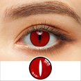 thumbnail image 1 of Belita Amy Lentillas de Colores, Cosplay, Anime, Manson, Halloween, Ojos, Blackout Props// kaili Sencillez, 1 of 5