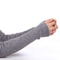 thumbnail image 3 of (negro) guantes largos de lana para mujer, 3 of 5