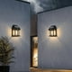 thumbnail image 2 of Lámpara de pared solar LED para exteriores, lámpara de tungsteno impermeable, lámpara de jardín con inducción del cuerpo humano, luz de noche para villa y jardín, 2 of 5
