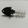 thumbnail image 4 of OULII 6Pcs Compact Beer Tap Stopper Black Nylon Cleaning Accessory For Bar Owners, 4 of 8