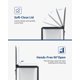 thumbnail image 3 of Yeshouse Cubo de basura de baño con tapa y cubo interior extraíble, cubo de basura pequeño de acero inoxidable de 15 litros con pedal, cubo de basura de metal para tocador, dormitorio, oficina, 3 of 8