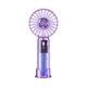 thumbnail image 2 of Ventilador de techo portátil, mini ventilador de mano, transparente, pequeño, ajustable, recargable por USB, 3 velocidades, potente ventilador de pestañas para niños, mujeres, hombres, interior y exte, 2 of 6