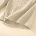 thumbnail image 5 of Men’s Cotton Gauze Pajama Set – Short Sleeve Summer Sleepwear with Shorts (Breathable, Lightweight Loungewear for Hot Weather), 5 of 5